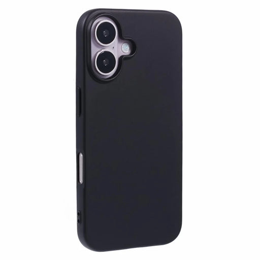 X-LEVEL Guardian Series For iPhone 16 Plus Case Soft TPU Frosted Protective Phone Cover - Black - 1