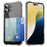 For iPhone 16 Plus TPU Case Shockproof Phone Cover with Card Holder - 1