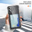 For iPhone 16 Plus TPU Case Shockproof Phone Cover with Card Holder - 7