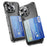 For iPhone 16 Pro Max Case Protective TPU Phone Cover with Card Holder - 3