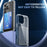 For iPhone 16 Pro Max Case Protective TPU Phone Cover with Card Holder - 4