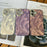 For iPhone 16 Case Silk Pattern Protective TPU+PC Phone Cover - Pink - 5