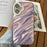 For iPhone 16 Plus Case Water Ripple Pattern Drop-Proof TPU+PC Phone Cover - Purple - 1