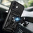 For iPhone 16 Plus Case with Slide Camera Lid PC+TPU Kickstand Phone Cover - Black - 6