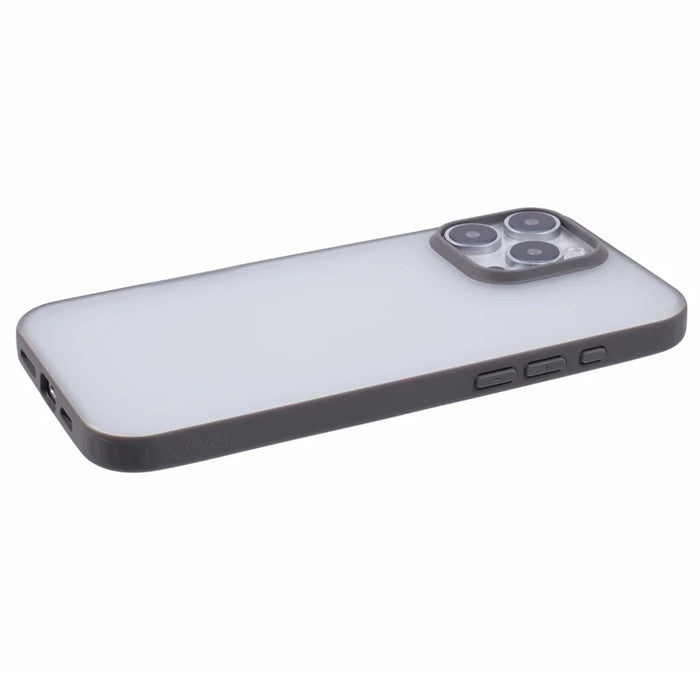 X-LEVEL For iPhone 16 Pro Max Case PC+TPU  Frosted Phone Cover Anti-Fingerprint - Grey - 5