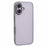 X-LEVEL For iPhone 16 Case PC+TPU Matte Finish Protective Phone Cover - Grey - 1