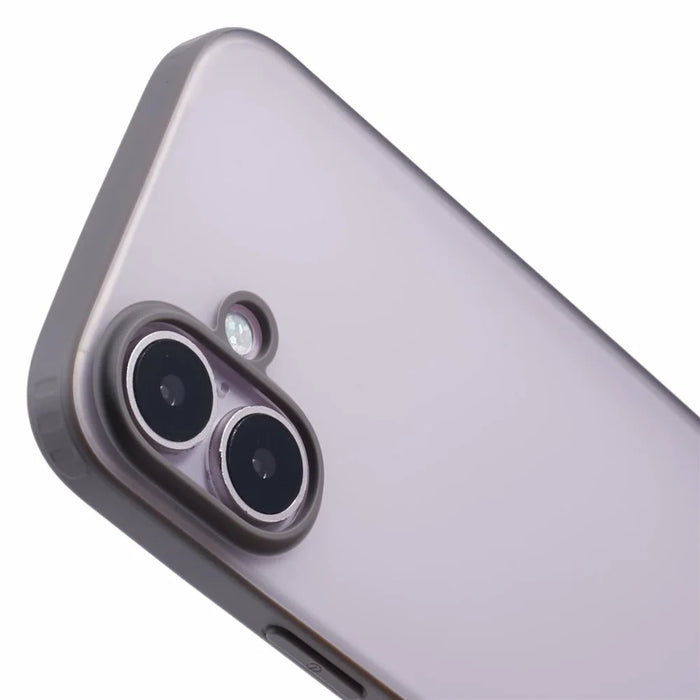 X-LEVEL For iPhone 16 Case PC+TPU Matte Finish Protective Phone Cover - Grey - 6