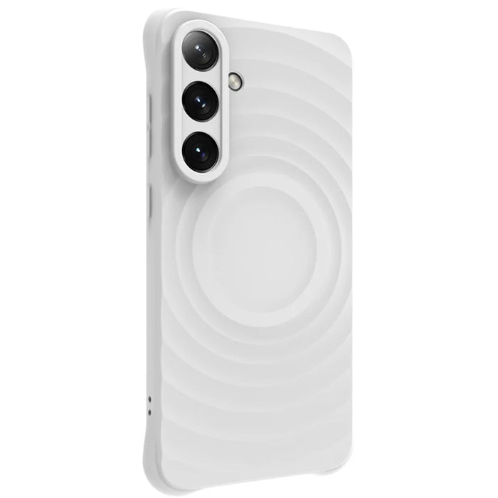 IMAK UC-6 Series for Samsung Galaxy S24 FE Case Matte TPU Anti-Scratch Phone Cover - Matte White - 4