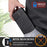 TTUDRCH Style 007 For Samsung Galaxy A16 5G / A16 4G Leather Case RFID Blocking Wallet Stand Phone Cover - Black - 6