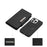 For iPhone 14 Pro Max Ultra-thin Detachable Leather Wallet Phone Case Anti-fall Magnetic Clasp Cellphone Shell - Black - 3