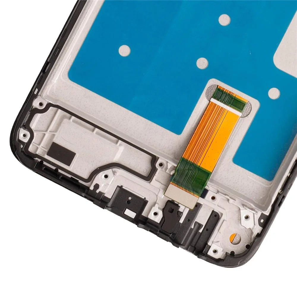 For Honor X6a 4G Grade C LCD Screen and Digitizer Assembly + Frame Replacement Part (Without Logo) - 4
