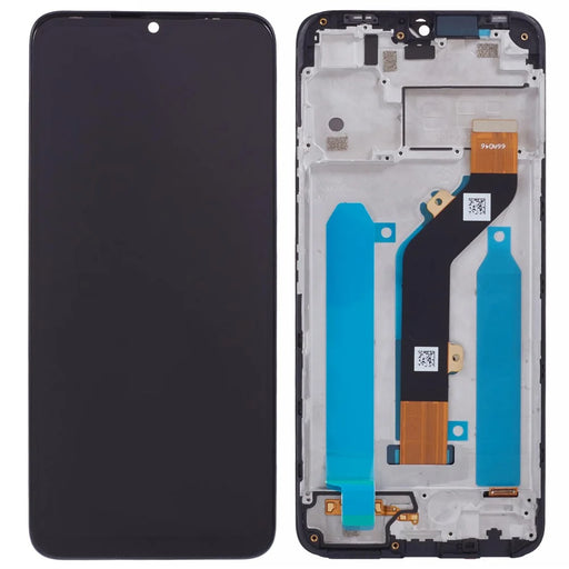 For Infinix Hot 12i 4G X665B, X665 / Hot 20i 4G X665C, X665E Grade C LCD Screen and Digitizer Assembly + Frame Replacement Part (Without Logo) - 1