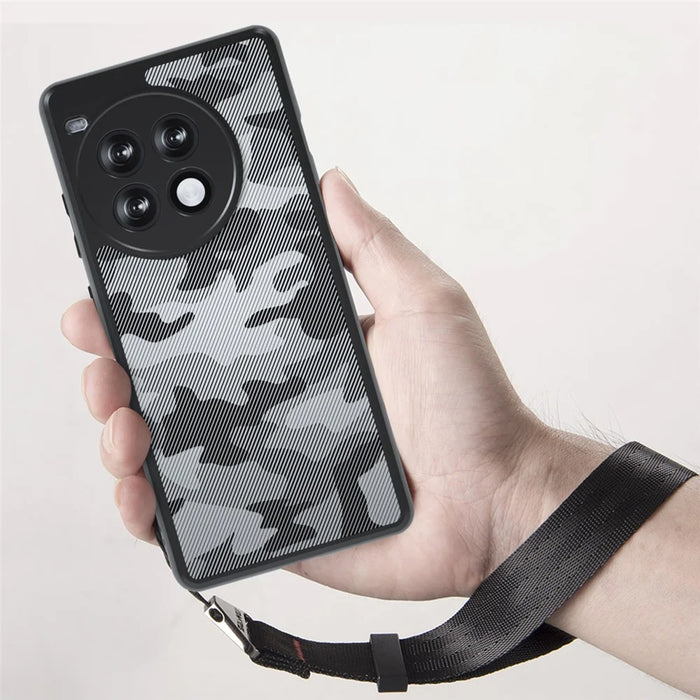 IBMRS For OnePlus Ace 3 Pro 5G Case Protective Hybrid TPU + PC Phone Cover - Artistic Camouflage - 3