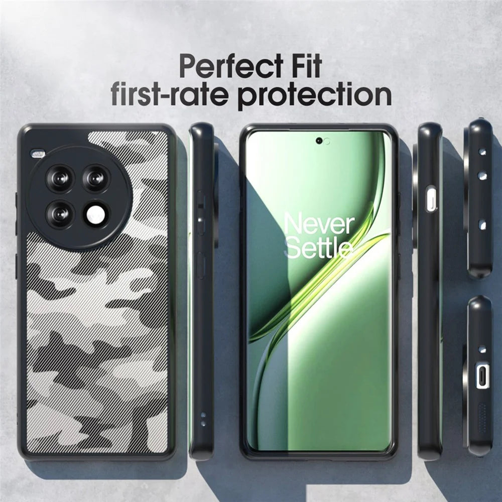 IBMRS For OnePlus Ace 3 Pro 5G Case Protective Hybrid TPU + PC Phone Cover - Artistic Camouflage - 7