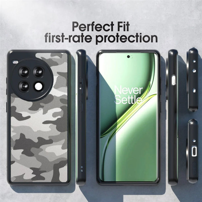 IBMRS For OnePlus Ace 3 Pro 5G Case Protective Hybrid TPU + PC Phone Cover - Artistic Camouflage - 7