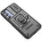 For Samsung Galaxy M35 5G Case PC+TPU Kickstand Phone Protector with Lens Cover - Black - 4