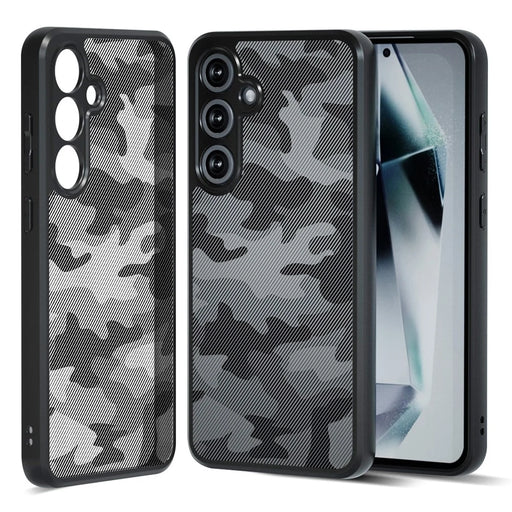 IBMRS For Samsung Galaxy S24 FE Case TPU + PC Armor Shockproof Phone Cover - Artistic Camouflage - 1