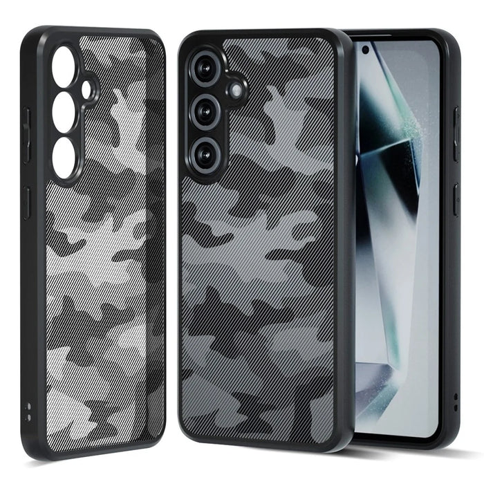 IBMRS For Samsung Galaxy S24 FE Case TPU + PC Armor Shockproof Phone Cover - Artistic Camouflage - 1