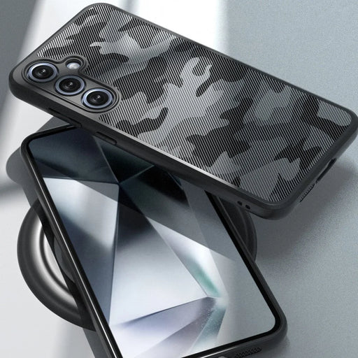 IBMRS For Samsung Galaxy S24 FE Case TPU + PC Armor Shockproof Phone Cover - Artistic Camouflage - 2