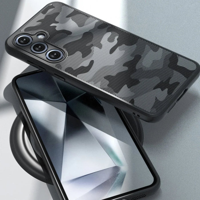 IBMRS For Samsung Galaxy S24 FE Case TPU + PC Armor Shockproof Phone Cover - Artistic Camouflage - 2