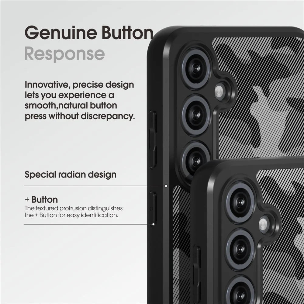 IBMRS For Samsung Galaxy S24 FE Case TPU + PC Armor Shockproof Phone Cover - Artistic Camouflage - 4