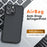 For iPhone 16 Pro Case Skin-Touch TPU + PC Matte Phone Back Cover, Transparent Black - 2