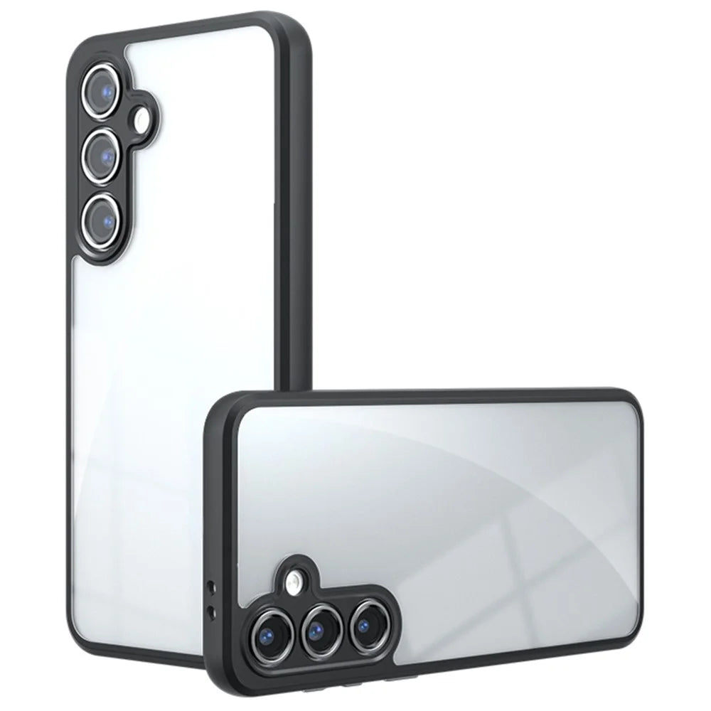 For Samsung Galaxy S24 FE Case TPU+PC Shockproof Phone Cover - 1