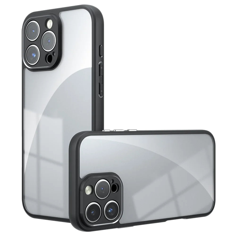 For iPhone 16 Pro Case TPU+PC Shockproof Phone Cover - 1