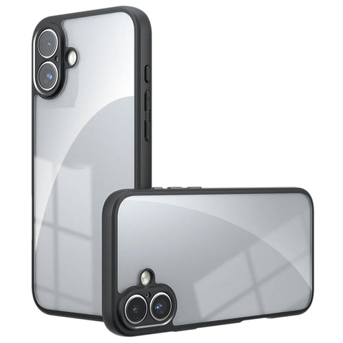 For iPhone 16 Case TPU+PC Shockproof Phone Cover - 1