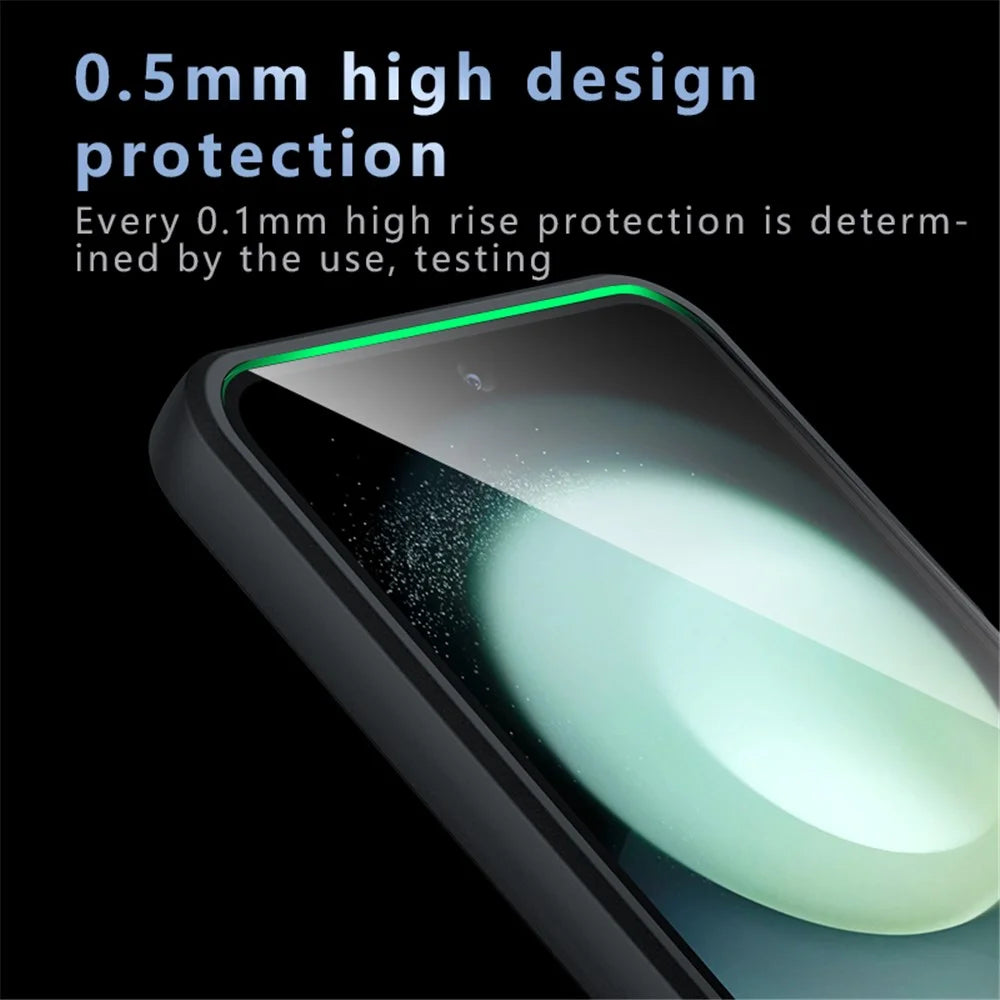 For Samsung Galaxy Z Flip7 FE 5G / Z Flip6 5G Case Magnetic Case Skin-Touch TPU+PC Phone Cover - 6