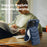 For iPhone 14 Pro Max Case Compatible with MagSafe RFID Blocking Card Slot Leather Back Cover - Blue - 2