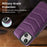 For iPhone 14 Plus Case Compatible with MagSafe RFID Blocking Card Slot Leather Back Cover - Purple - 4