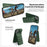 For iPhone 15 Plus Case Compatible with MagSafe RFID Blocking Card Slot Kickstand Phone Cover - Green - 5