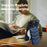 For iPhone 15 Pro Case Compatible with MagSafe RFID Blocking Card Slot Leather Back Cover - Blue - 2