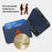 For iPhone 15 Pro Case Compatible with MagSafe RFID Blocking Card Slot Leather Back Cover - Blue - 3