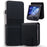 For Samsung Galaxy Z Flip7 FE 5G / Z Flip6 5G Case Rhombus Pattern Leather Phone Cover - Black - 1