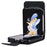 For Samsung Galaxy Z Flip7 FE 5G / Z Flip6 5G Case Rhombus Pattern Leather Phone Cover - Black - 4