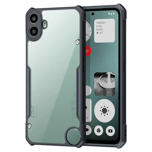 XUNDD For Nothing CMF Phone 1 Case TPU + Acrylic Slim Fit Clear Back Cover - 1
