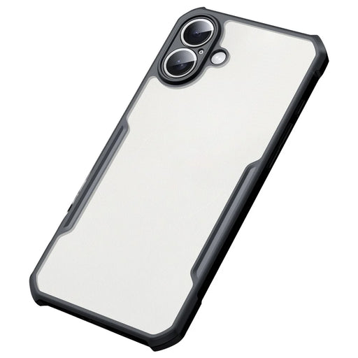 XUNDD For iPhone 16 Case Soft TPU + Acrylic Transparent Back Panel Phone Cover - 1