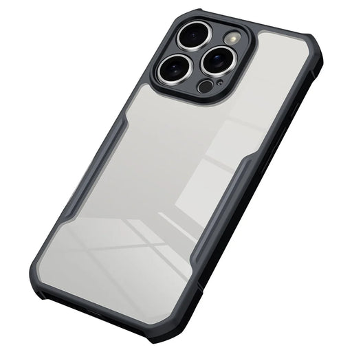 XUNDD For iPhone 16 Pro Max Case Dropproof TPU + Acrylic Clear Back Phone Cover - 1