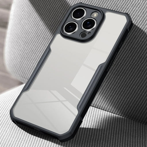 XUNDD For iPhone 16 Pro Max Case Dropproof TPU + Acrylic Clear Back Phone Cover - 2