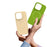 For iPhone 16 Pro Magnetic Case with Microfiber Lining PC+Liquid Silicone Phone Cover - Coffee - 4
