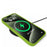 For iPhone 16 Pro Magnetic Case with Microfiber Lining PC+Liquid Silicone Phone Cover - Coffee - 5