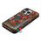 For iPhone 16 Pro Max Case with Card Holder Flowers Design Leather Phone Cover Kickstand - Spring  /  Green - 4