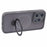 For iPhone 16 Pro Max Case Compatible with MagSafe Matte TPU+PC Phone Cover  Kickstand Ring Holder - Titanium Grey - 4