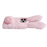 For iPhone 16 Pro Max Case Bunny Ears Furry Soft Warm TPU Phone Cover - Pink - 3