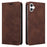 BETOPNICE 003 For Samsung Galaxy A06 4G Wallet Case Leather Phone Cover with Stand - Brown - 1