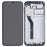 For Motorola Moto G7 Power XT1955 Grade C LCD Screen and Digitizer Assembly + Frame Replacement Part (Without Logo) - Black - 1