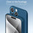 PINWUYO JK Touching Series For iPhone 16 Pro Case Silky Touch Soft TPU Phone Back Cover - Navy Blue - 6