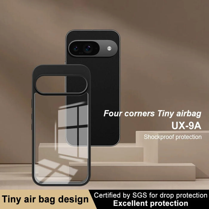 IMAK UX-9A Series for Google Pixel 9 / Pixel 9 Pro Case Clear TPU+PC Protective Phone Cover - 2